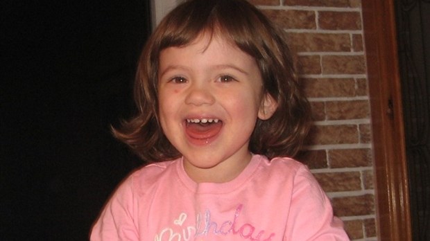 Lilianna Quévillon, 3 ans, Chambly